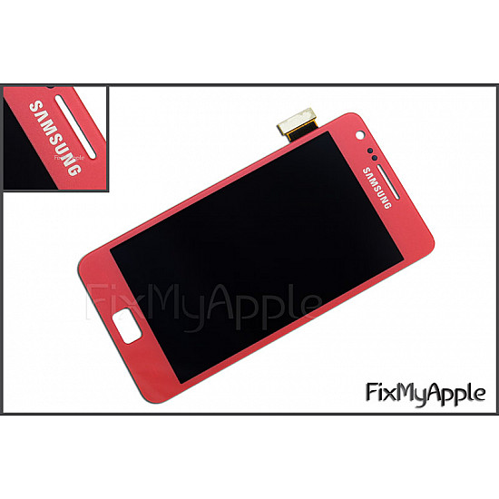 Samsung Galaxy S2 i9100 LCD Touch Screen Digitizer Assembly - Red